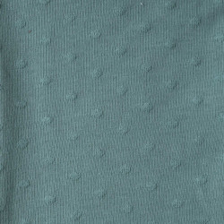 Punktstruktur-Jersey POISRELIEF Eukalyptus / Eukalyptus